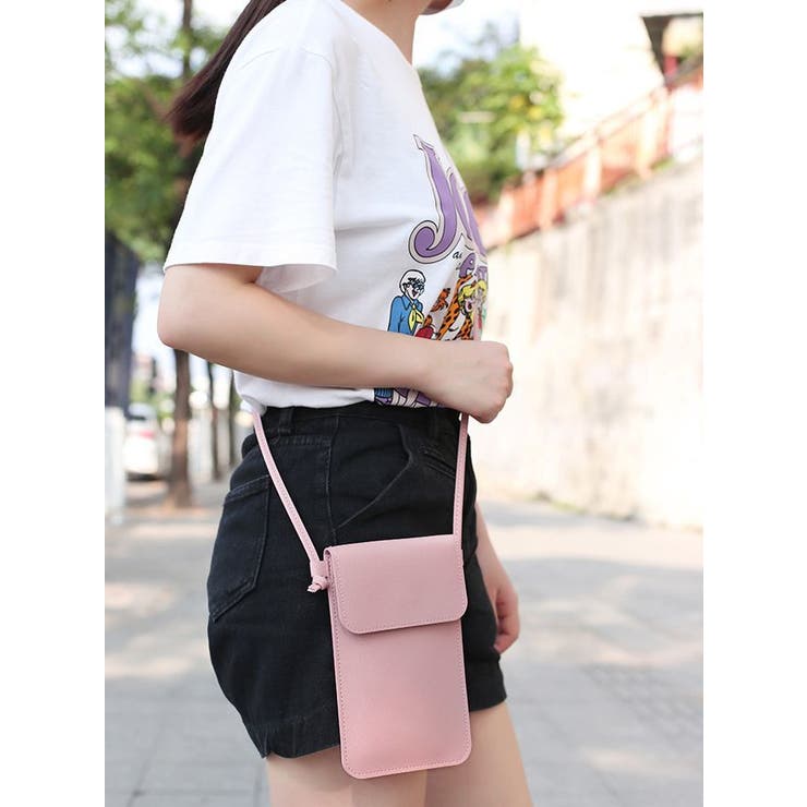 ミニショルダーバッグ スマホポーチ スマホポシェット | PlusNao | 詳細画像2 