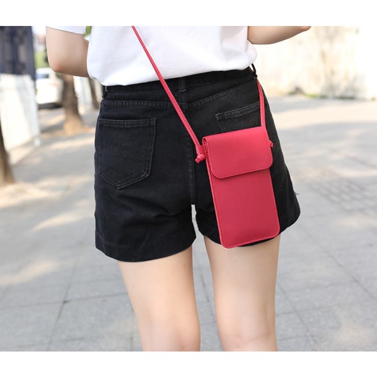 ミニショルダーバッグ スマホポーチ スマホポシェット | PlusNao | 詳細画像3 