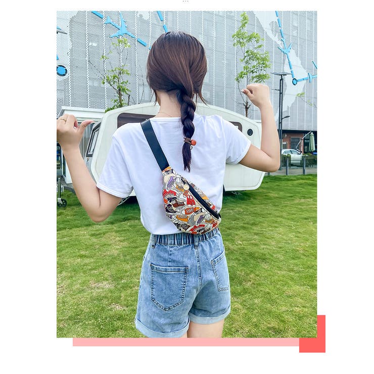 ボディバッグ ウエストバッグ ウエストポーチ | PlusNao | 詳細画像5 