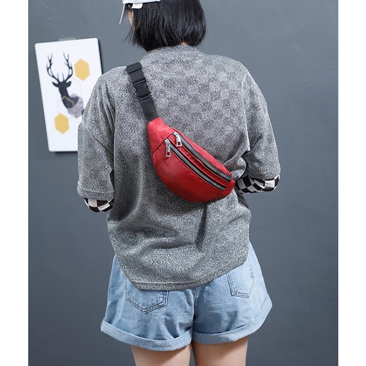 ボディバッグ ウエストバッグ ウエストポーチ | PlusNao | 詳細画像4 