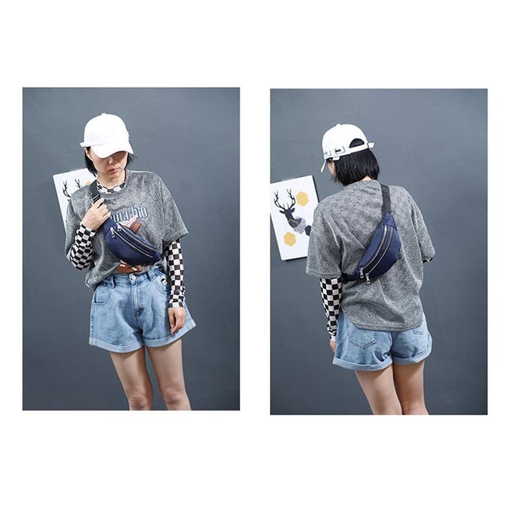 ボディバッグ ウエストバッグ ウエストポーチ | PlusNao | 詳細画像6 