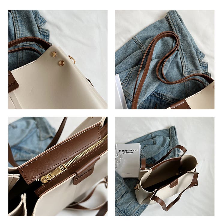 2wayバッグ ショルダーバッグ トートバッグ | PlusNao | 詳細画像11 