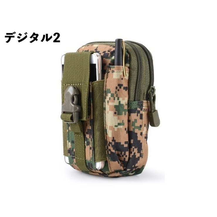 ベルトポーチ ウエストポーチ ウエストバッグ | PlusNao | 詳細画像14 