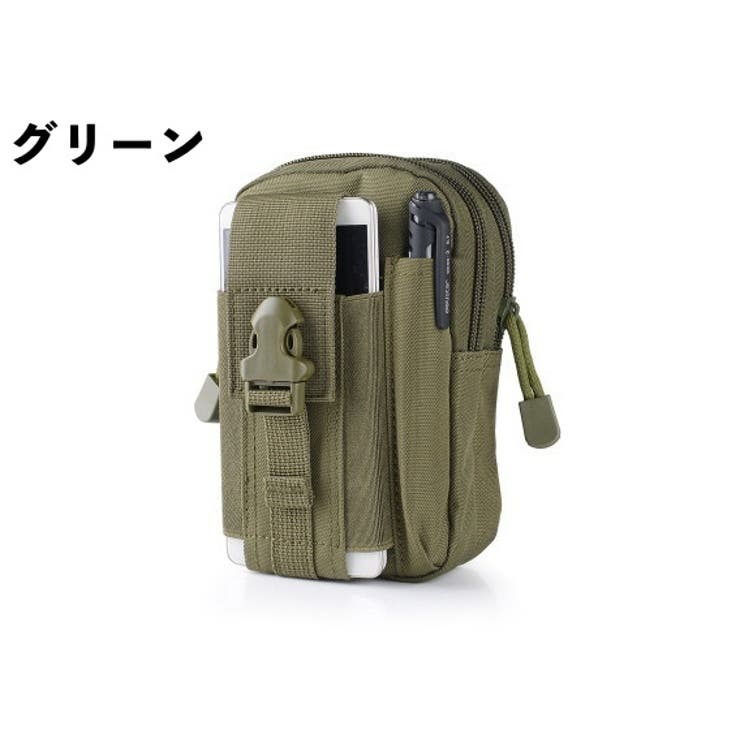 ベルトポーチ ウエストポーチ ウエストバッグ | PlusNao | 詳細画像7 