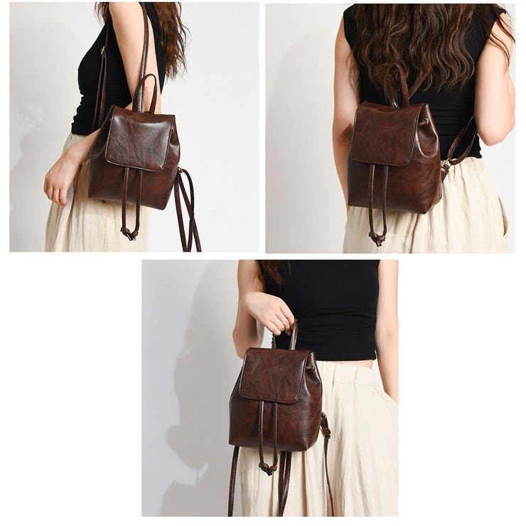 リュックサック ミニリュック ハンドバッグ | PlusNao | 詳細画像3 