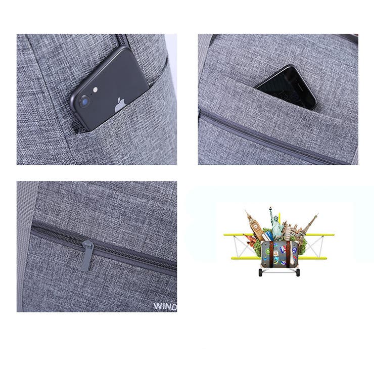 ボストンバッグ 旅行バッグ レディース | PlusNao | 詳細画像10 