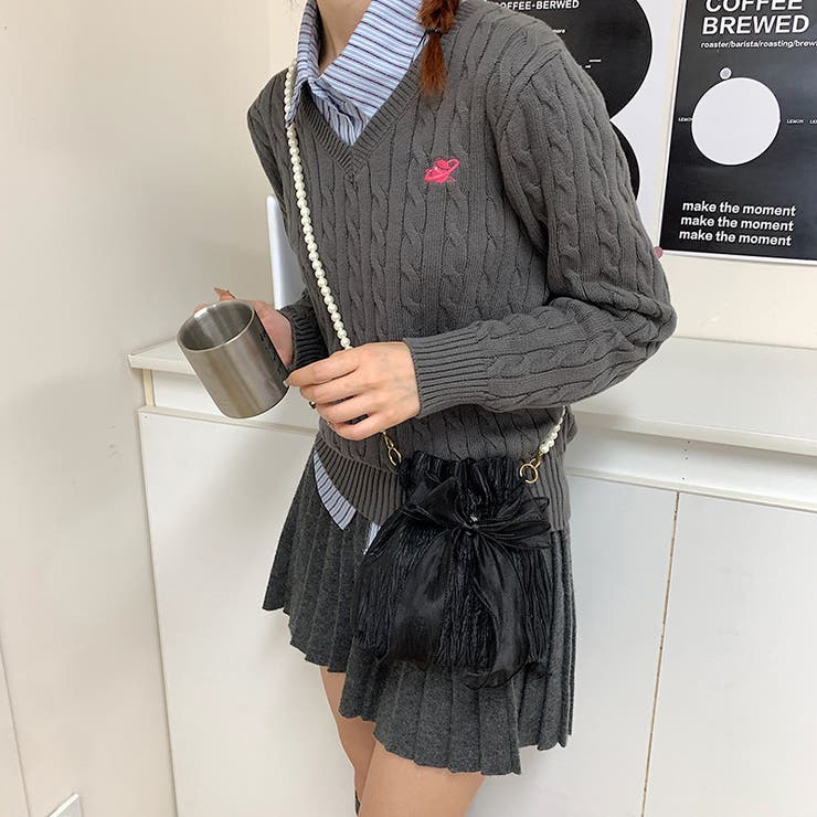 ショルダーバッグ 巾着バッグ レディース | PlusNao | 詳細画像2 