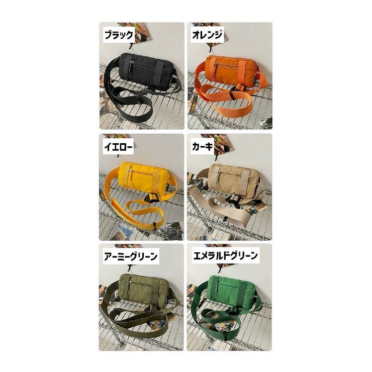 ボディバッグ ショルダーバッグ ウエストバッグ | PlusNao | 詳細画像19 