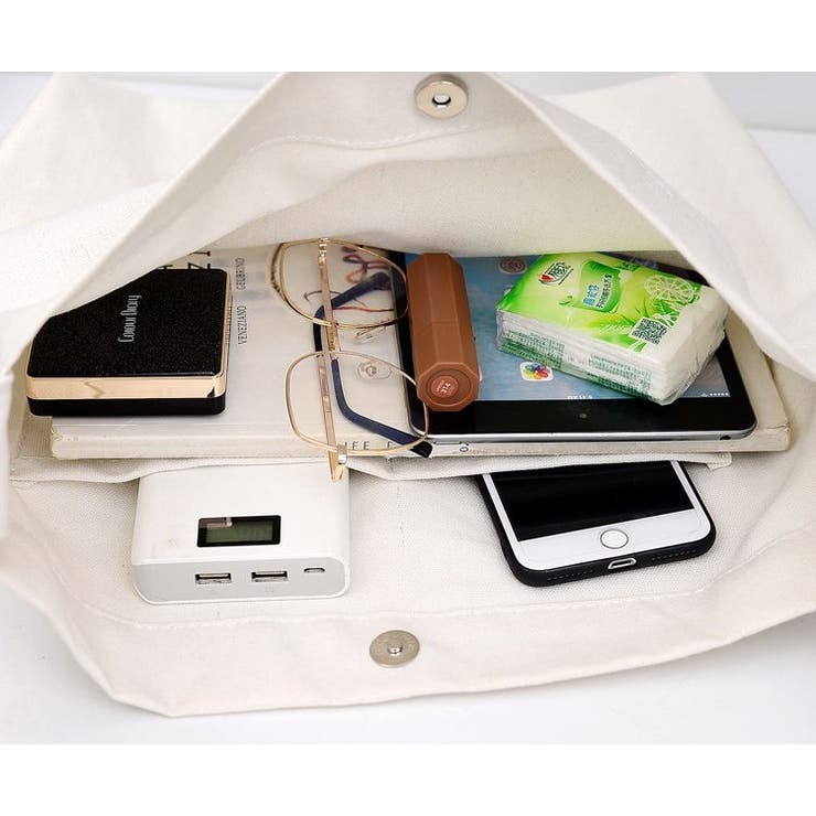 ショルダーバッグ トートバッグ キャンバストート | PlusNao | 詳細画像16 