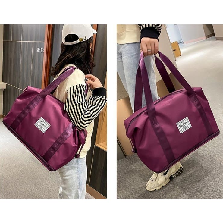 ボストンバッグ 2way 拡張 | PlusNao | 詳細画像6 