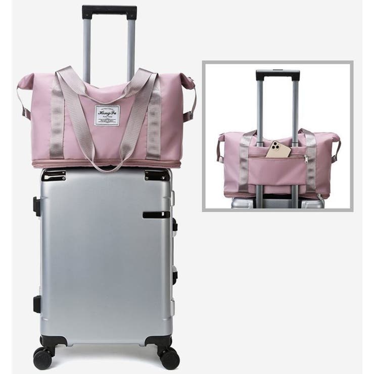 ボストンバッグ 2way 拡張 | PlusNao | 詳細画像9 