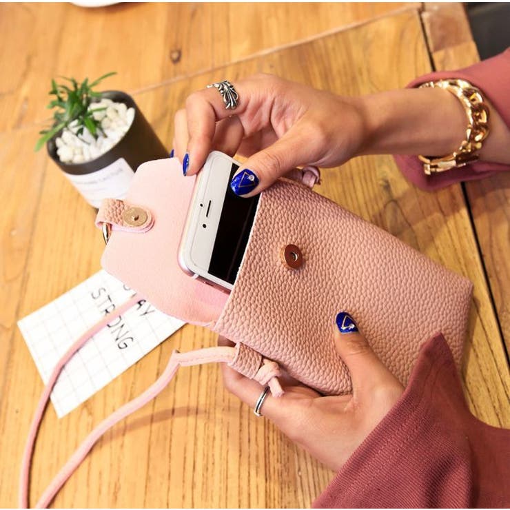 ショルダーバッグ スマホポーチ 携帯バッグ | PlusNao | 詳細画像8 
