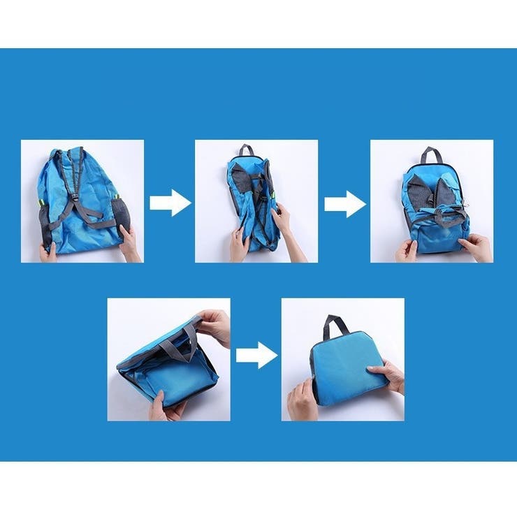 リュックサック 折り畳み式 バックパック | PlusNao | 詳細画像5 