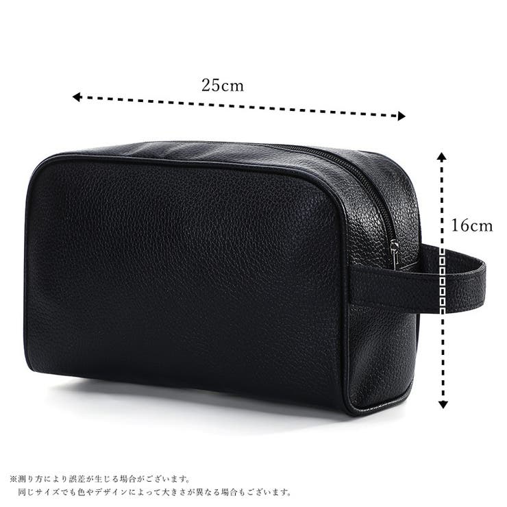 セカンドバッグ トラベルポーチ 化粧ポーチ | PlusNao | 詳細画像9 