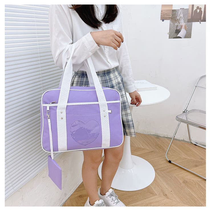 スクールバッグ カバン ボストンバッグ | PlusNao | 詳細画像2 