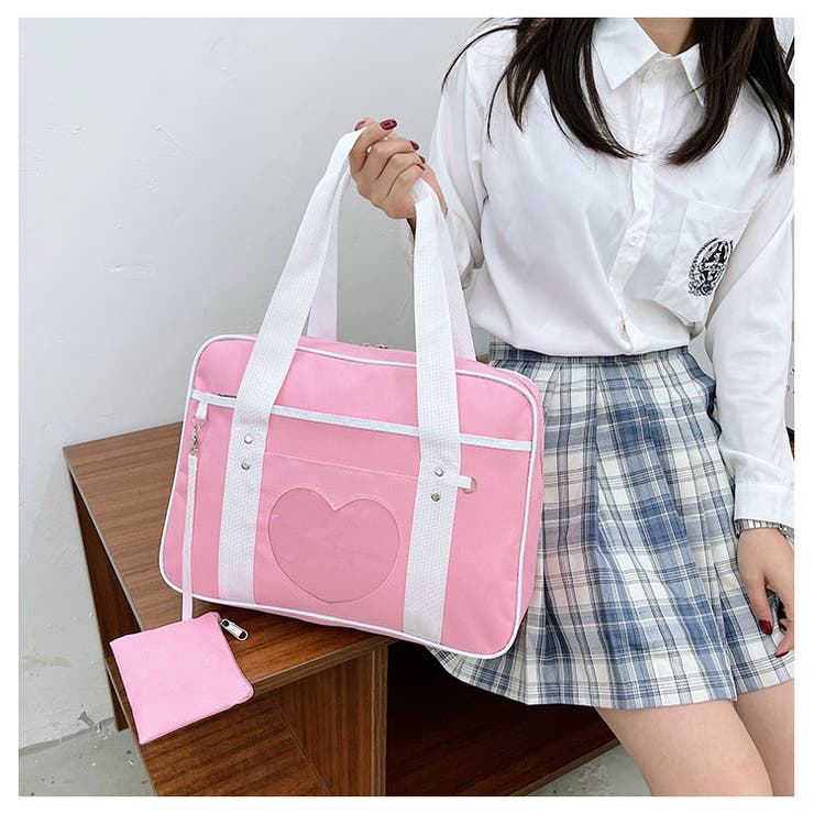 スクールバッグ カバン ボストンバッグ | PlusNao | 詳細画像6 