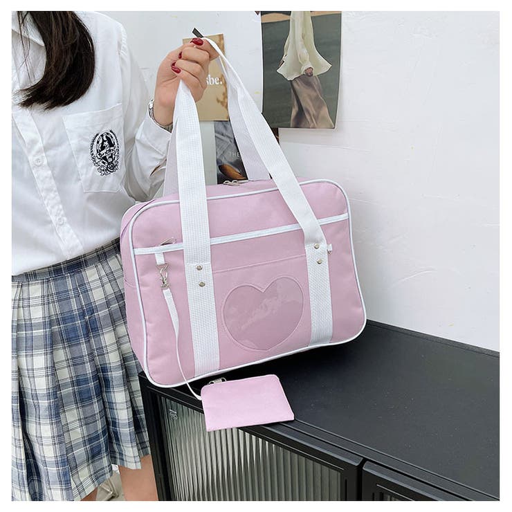 スクールバッグ カバン ボストンバッグ | PlusNao | 詳細画像8 