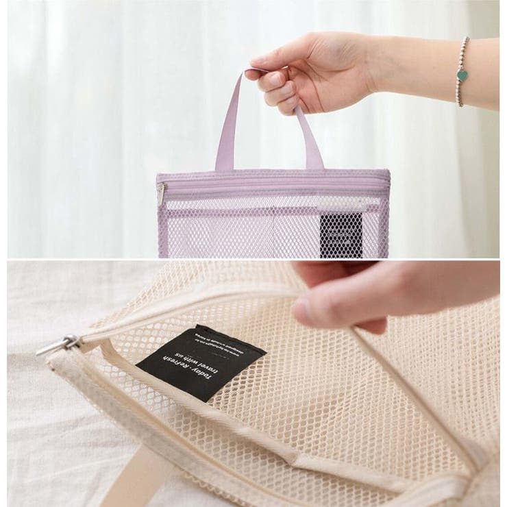 ハンドバッグ メッシュバッグ バスバッグ | PlusNao | 詳細画像14 