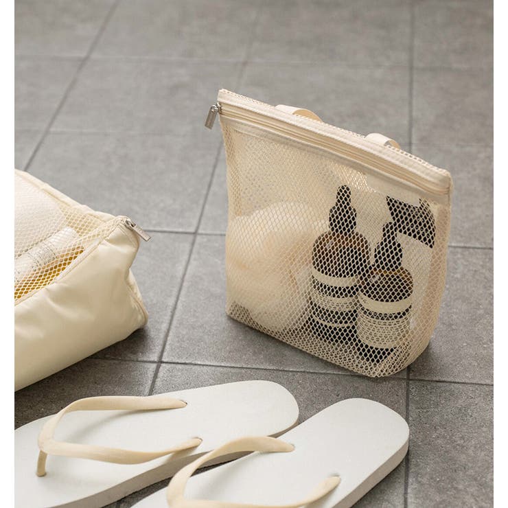 ハンドバッグ メッシュバッグ バスバッグ | PlusNao | 詳細画像9 