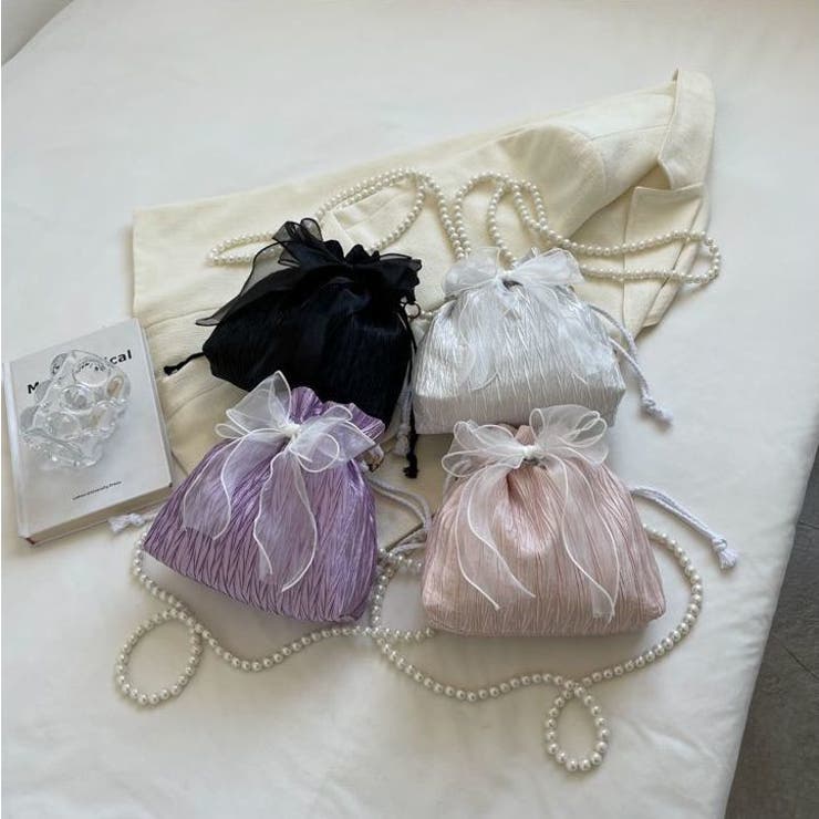 ショルダーバッグ ポシェット 巾着袋 | PlusNao | 詳細画像12 