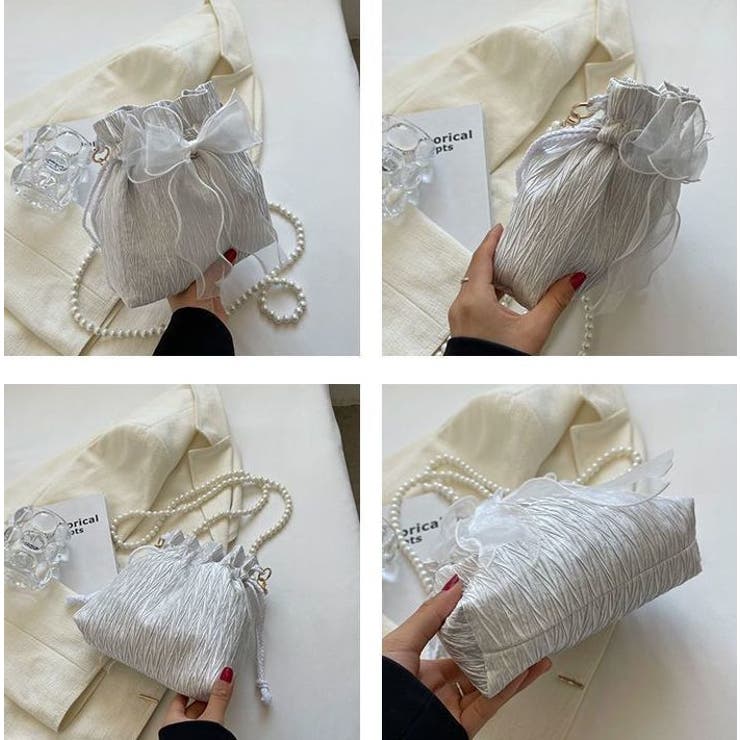 ショルダーバッグ ポシェット 巾着袋 | PlusNao | 詳細画像13 