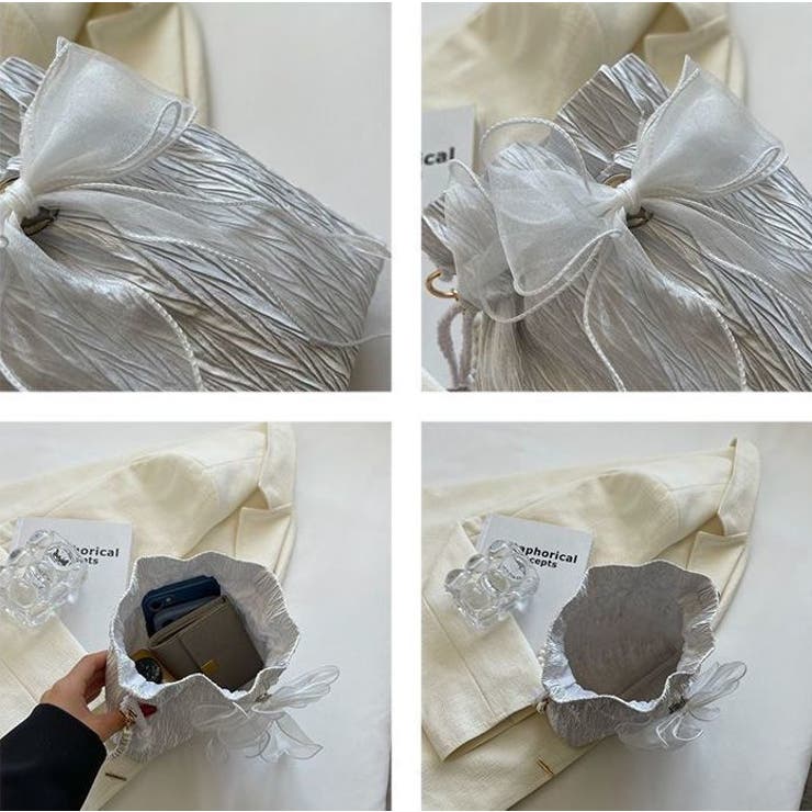 ショルダーバッグ ポシェット 巾着袋 | PlusNao | 詳細画像15 