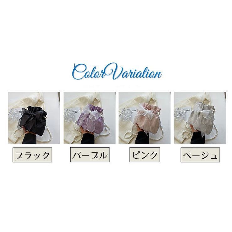 ショルダーバッグ ポシェット 巾着袋 | PlusNao | 詳細画像16 