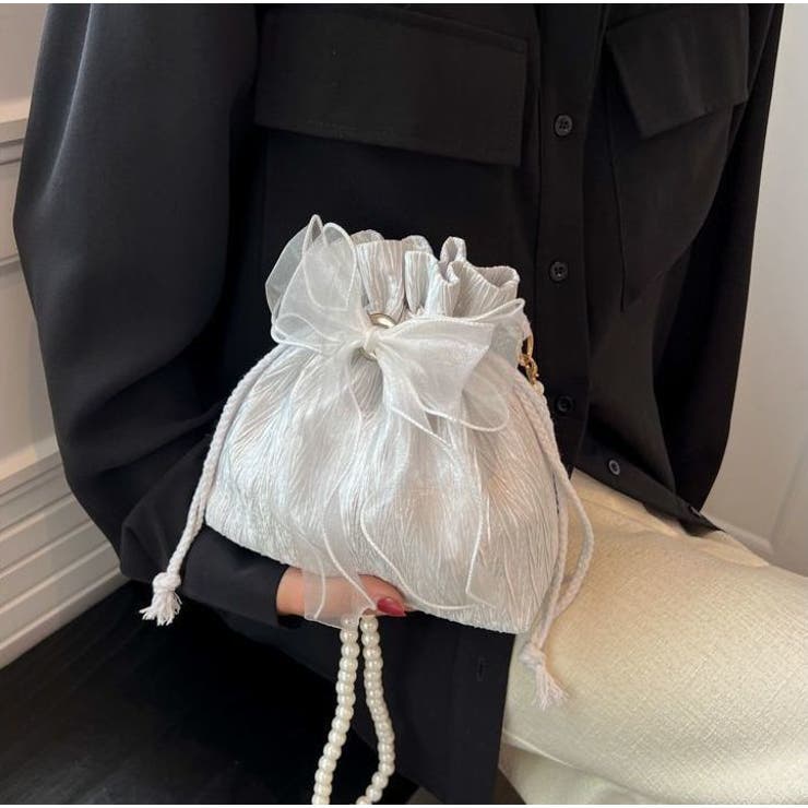 ショルダーバッグ ポシェット 巾着袋 | PlusNao | 詳細画像4 