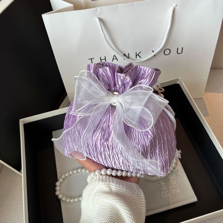 ショルダーバッグ ポシェット 巾着袋 | PlusNao | 詳細画像7 