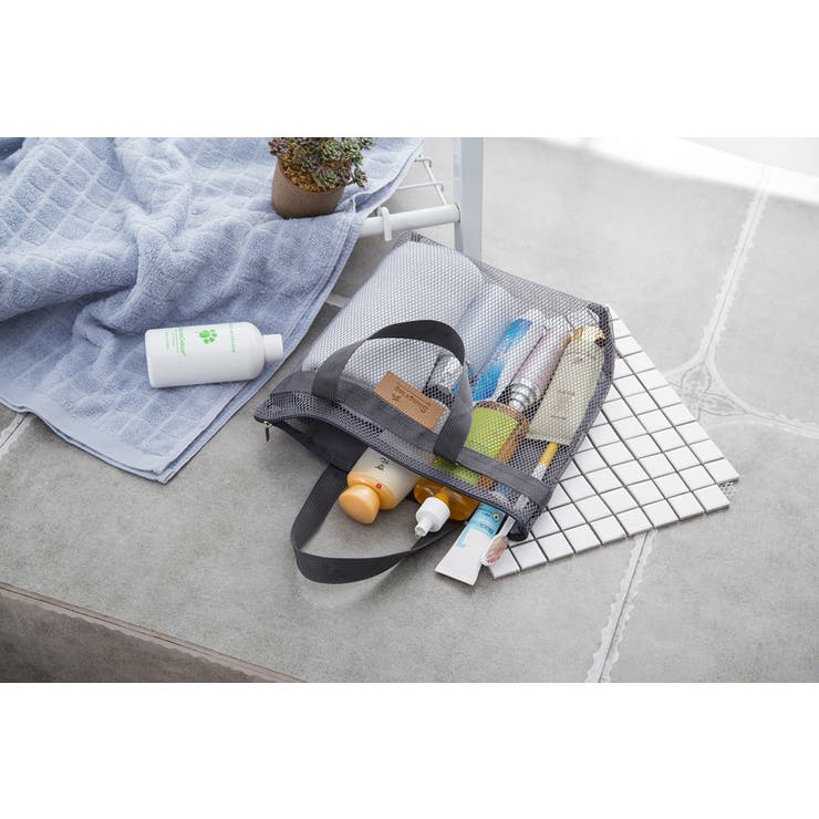 メッシュバッグ スパバッグ ビーチバッグ | PlusNao | 詳細画像3 