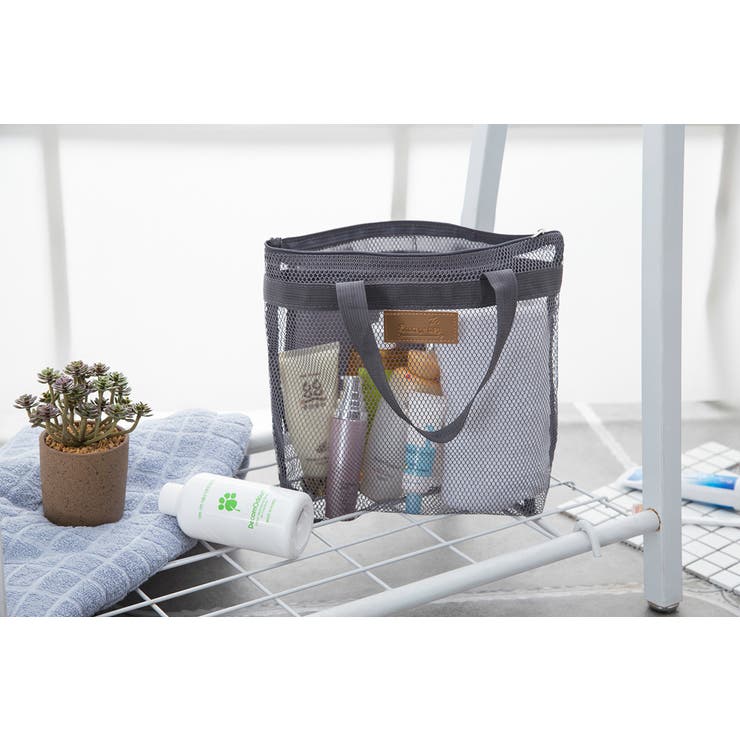 メッシュバッグ スパバッグ ビーチバッグ | PlusNao | 詳細画像4 