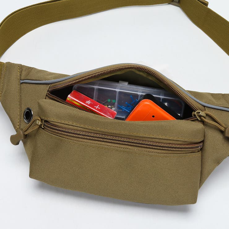 ボディバッグ ウエストポーチ ショルダーバッグ | PlusNao | 詳細画像15 