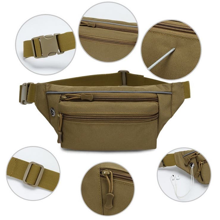 ボディバッグ ウエストポーチ ショルダーバッグ | PlusNao | 詳細画像17 