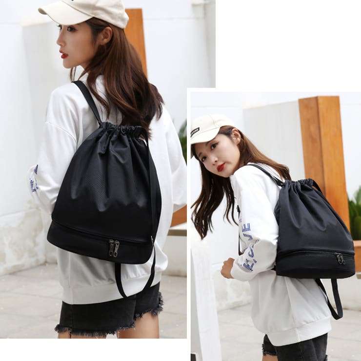 ナップサック リュック 2層式 | PlusNao | 詳細画像4 