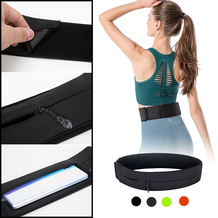 ランニングポーチ ウエストポーチ メンズ | PlusNao | 詳細画像6 