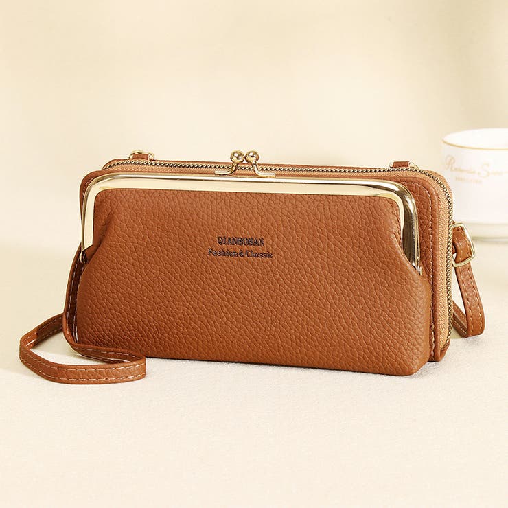 ショルダーバッグ お財布ショルダー お財布ポシェット | PlusNao | 詳細画像17 