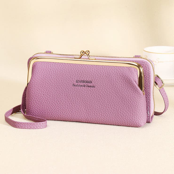 ショルダーバッグ お財布ショルダー お財布ポシェット | PlusNao | 詳細画像18 