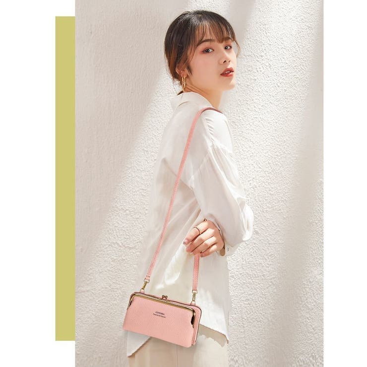 ショルダーバッグ お財布ショルダー お財布ポシェット | PlusNao | 詳細画像2 