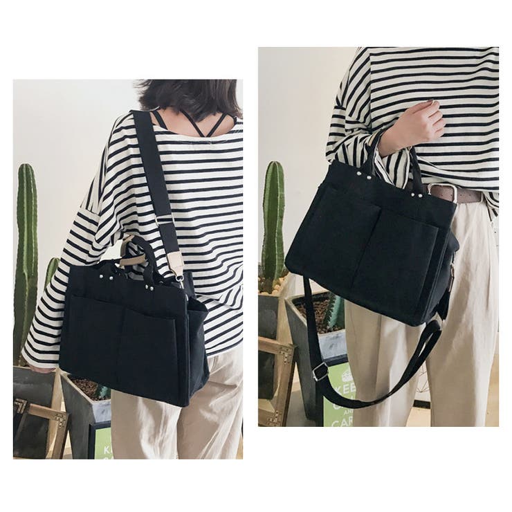 2wayバッグ ショルダーバッグ ハンドバッグ | PlusNao | 詳細画像3 