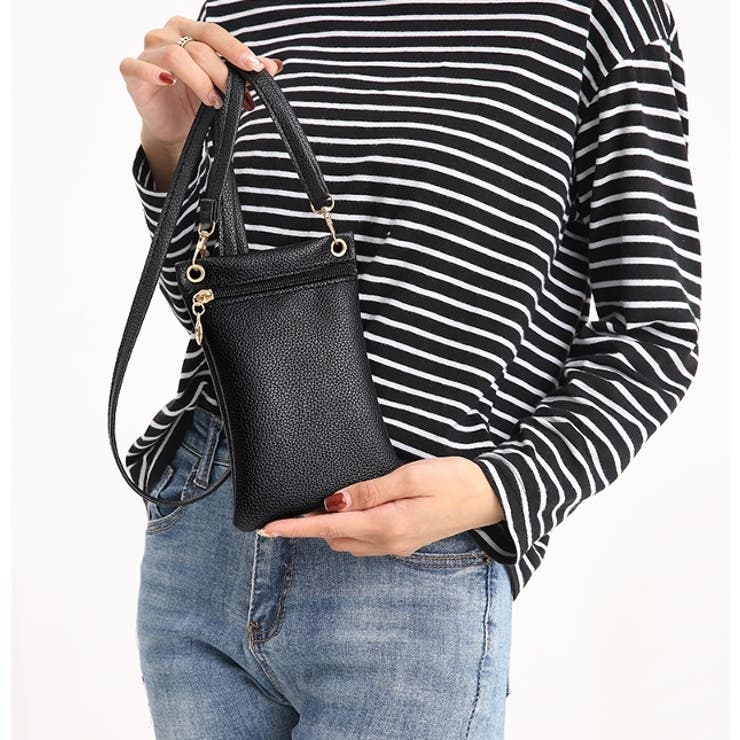 ミニショルダーバッグ スマホポーチ スマホショルダー | PlusNao | 詳細画像2 