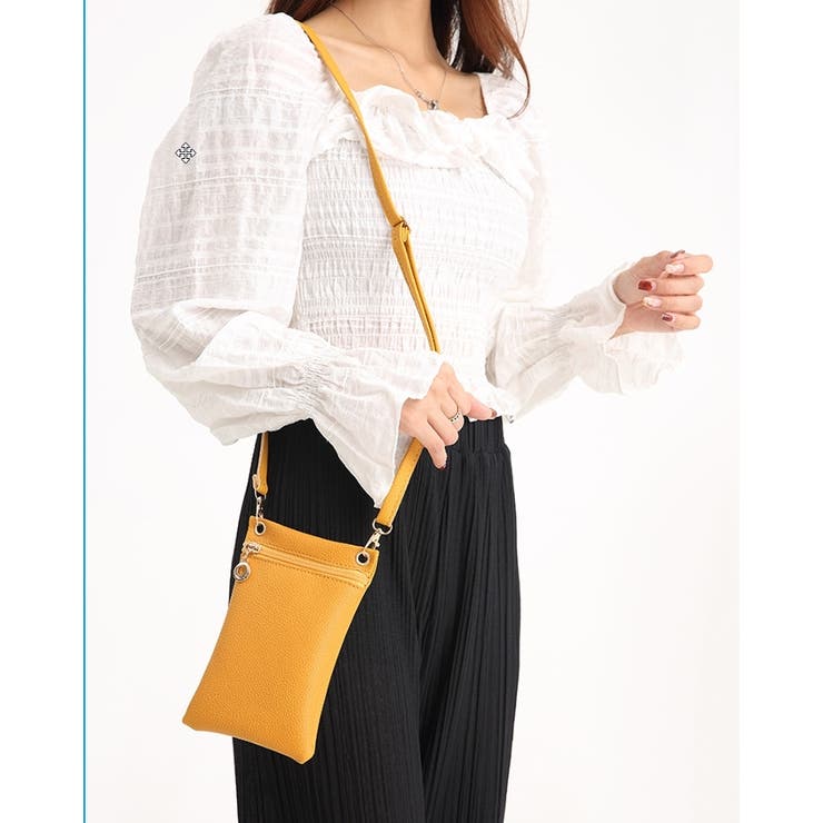 ミニショルダーバッグ スマホポーチ スマホショルダー | PlusNao | 詳細画像3 