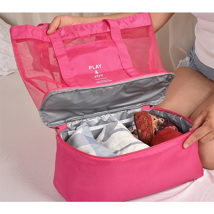 メッシュトートバッグ 保冷バッグ付き 合体 | PlusNao | 詳細画像16 