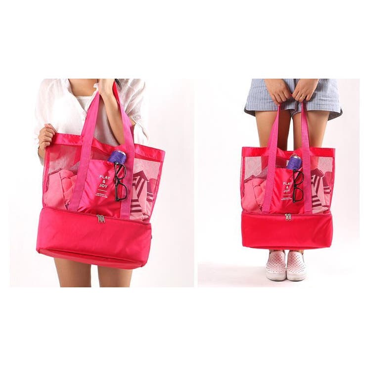 メッシュトートバッグ 保冷バッグ付き 合体 | PlusNao | 詳細画像5 