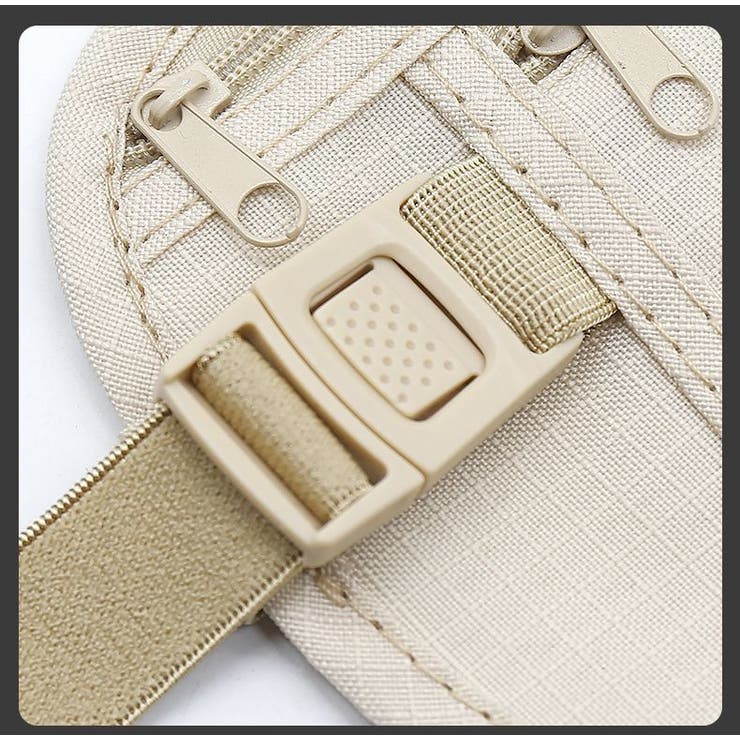 セキュリティポーチ ウエストポーチ シークレットポーチ | PlusNao | 詳細画像15 