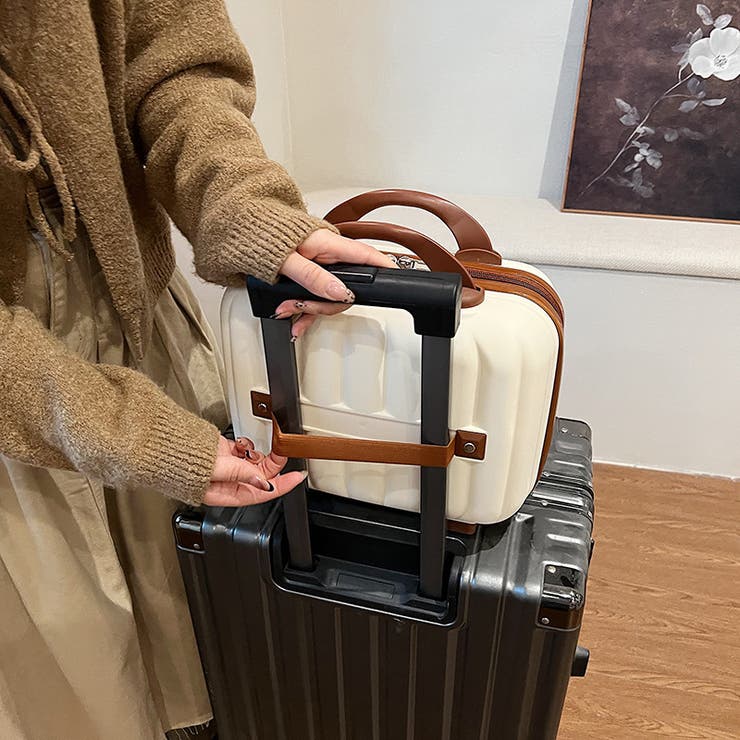 ミニトランクケース ミニスーツケース メイクボックス | PlusNao | 詳細画像7 