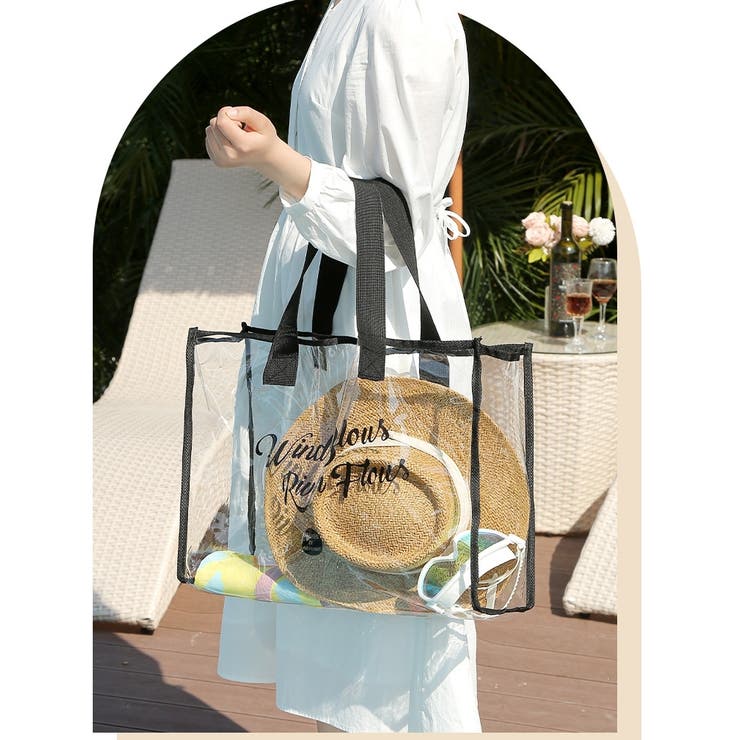 トートバック クリアバック ビニールバック | PlusNao | 詳細画像2 