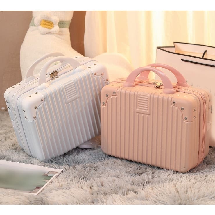 ミニトランクケース ミニスーツケース メイクボックス | PlusNao | 詳細画像6 