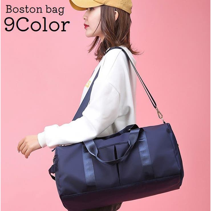 ボストンバッグ キャリーオンバッグ レディース | PlusNao | 詳細画像1 