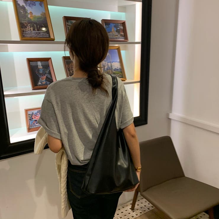 ショルダーバッグ レディース 無地 | PlusNao | 詳細画像13 