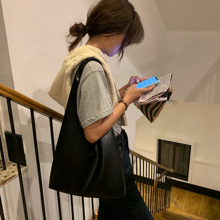 ショルダーバッグ レディース 無地 | PlusNao | 詳細画像6 